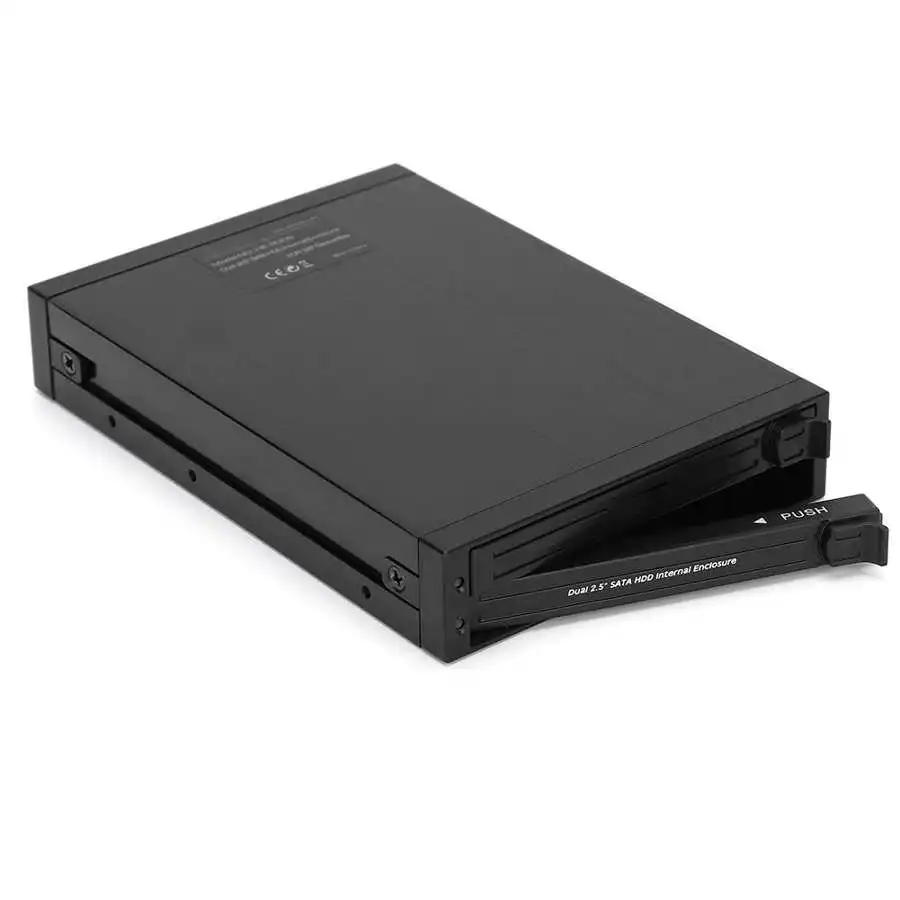 2 5-дюймовый жесткий диск SATA чехол корпус Встроенный дисковод гибких дисков
