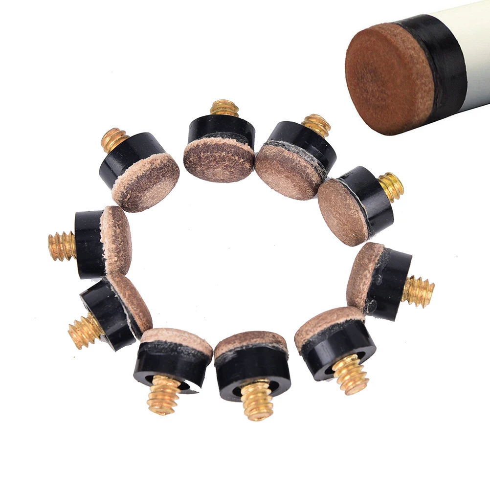 10 шт./компл. наконечники для бильярдного снукера и бильярда запасные части