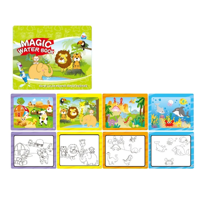 

Early Girls Educational Color Book DIY Premium Quality Soft Books for Toddlers Early Education Supplies No Mess Book