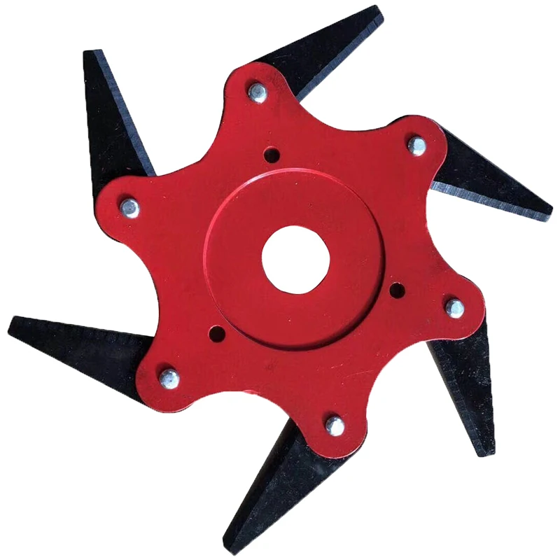 6T мощная головка для стрижки травы Легкая резка кустореза запчасти ремонта сада