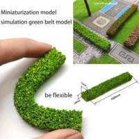 miniaturization model simulation green belt model scene model accessories hand made diy materials for train sand table