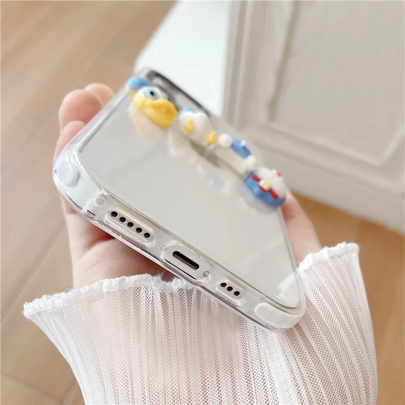 

Doraemon is suitable for iphoneX mobile phone case for iPhone11promax cute cartoon happy duck apple mobile phone case