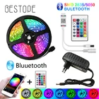 Светодиодная Водонепроницаемая ленсветильник RGB 5050 SMD с поддержкой Bluetooth, 20 м, 5 м, 10 м