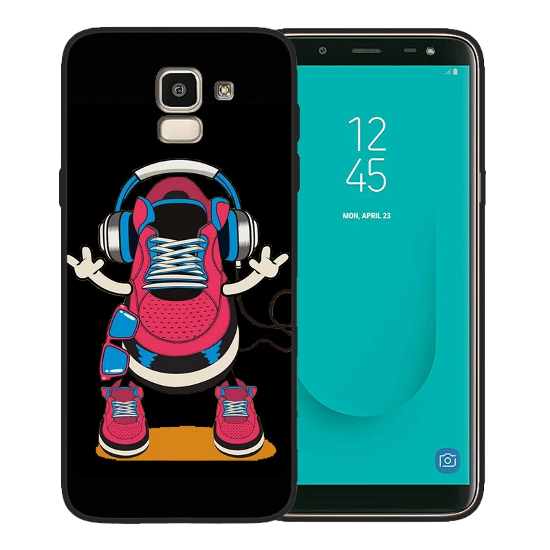 Чехол для девушек с татуировкой Samsung Galaxy J3 J5 J7 J4 J6 J8 S11 S11E S10 S8 S6 S7 S9 Plus мягкий