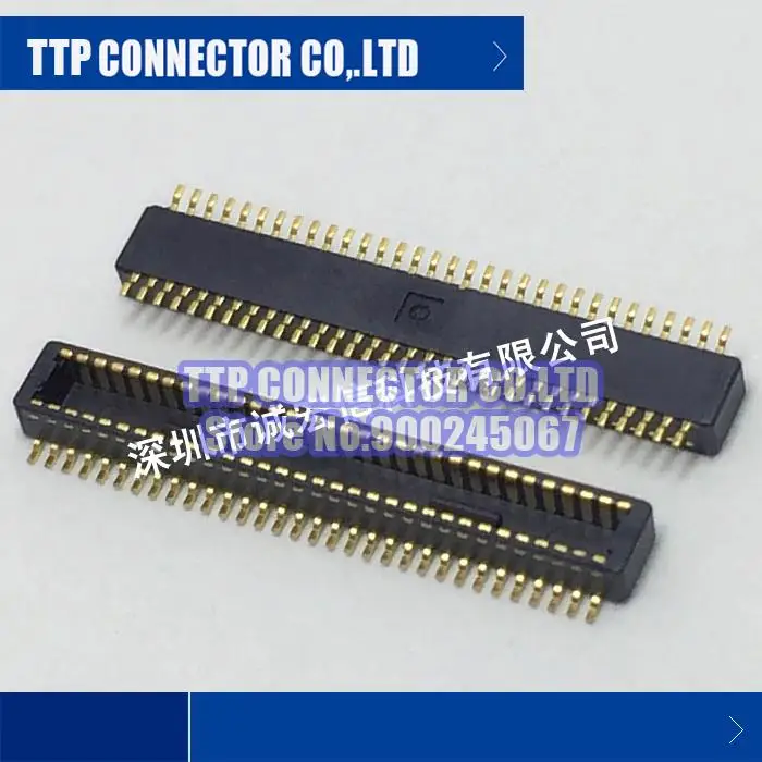 

10pcs/lot DF40C-60DP-0.4V(51) legs width : 0.4mm 60PIN Board to board Connector 100% New and Original