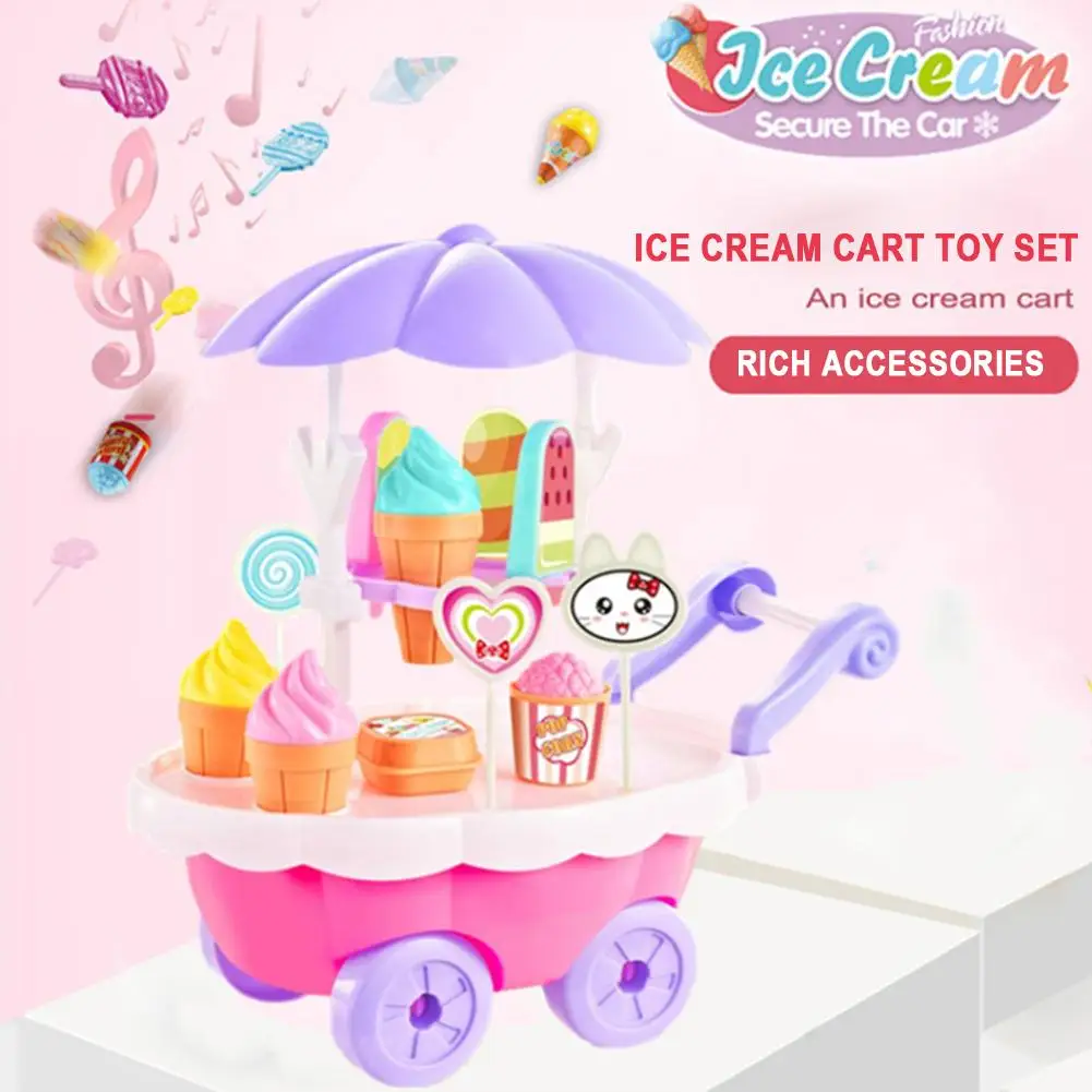 12 шт. мини игрушечный набор для мороженого Детские сборные кухонные игровые