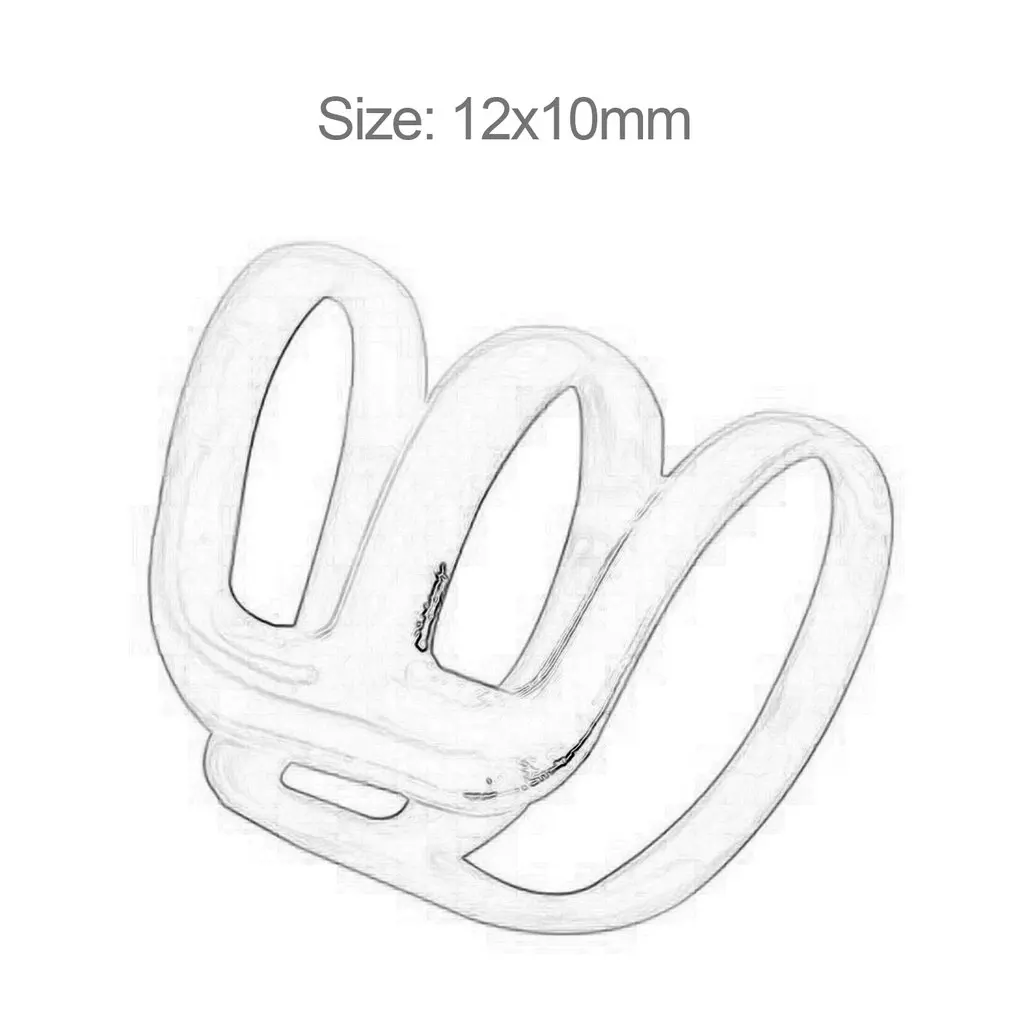 1pc U-shaped Clip Earrings Cuff Wrap Invisible No piercing-Clip Punk Rock Silver color Bronze Women Men Party Jewelry#2 | Украшения и