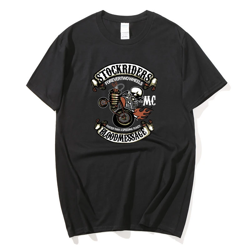 Мужская футболка с черепом черная забавная в стиле панк 3d принтом мужская одежда