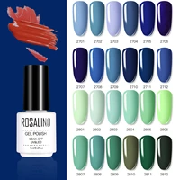 rosalind 7ml nail polish gel varnishes hybrid semi permanent nail art designed uv nail manicure top base coat gel polish