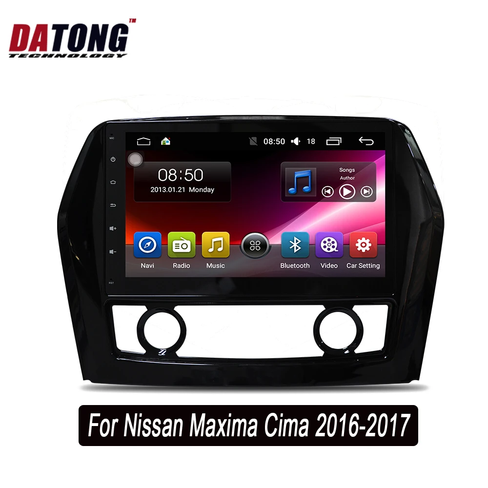 Автомагнитола Datong 2din мультимедийный проигрыватель на Android 10 0 для Nissan Maxima Top 2016 2017