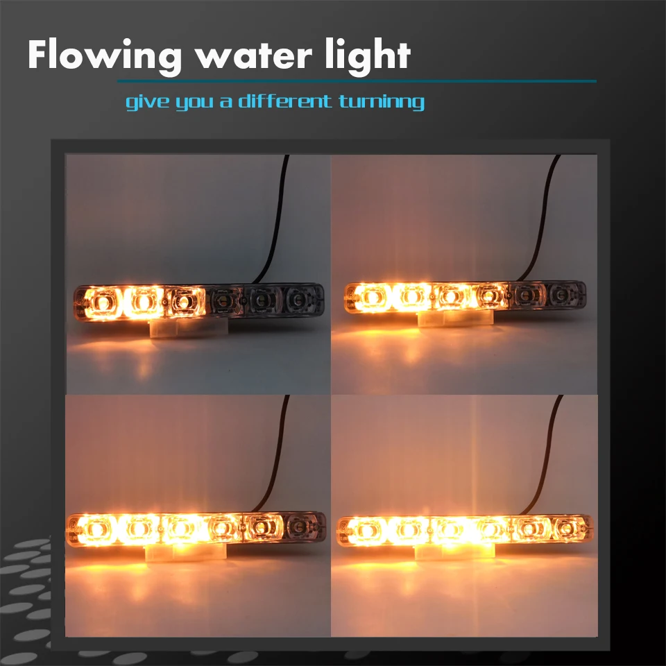 2X супер яркие светодиодные Автомобильные дневные ходовые огни Авто внешний