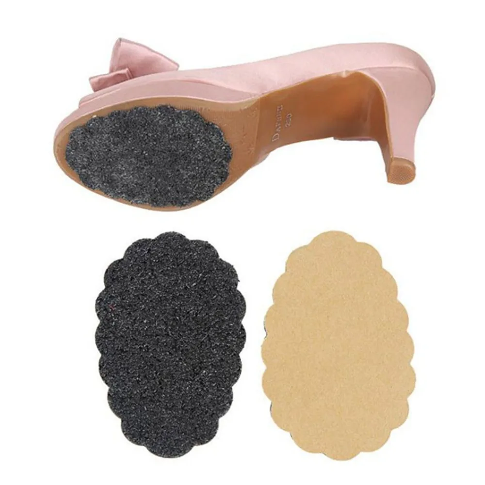 

Universal Anti Slip Shoe Sole Pads Ground Grips High Heels Adhesive Waterproof Half Outsoles Sticker DIY Forefoot Pad