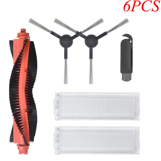 Запчасти для робота-пылесоса Xiaomi Mijia Mop Pro STYTJ02YM/VIOMI V2 PRO/V3, основная/боковая щетка, фильтр НЕРА, Швабра, тканевые аксессуары