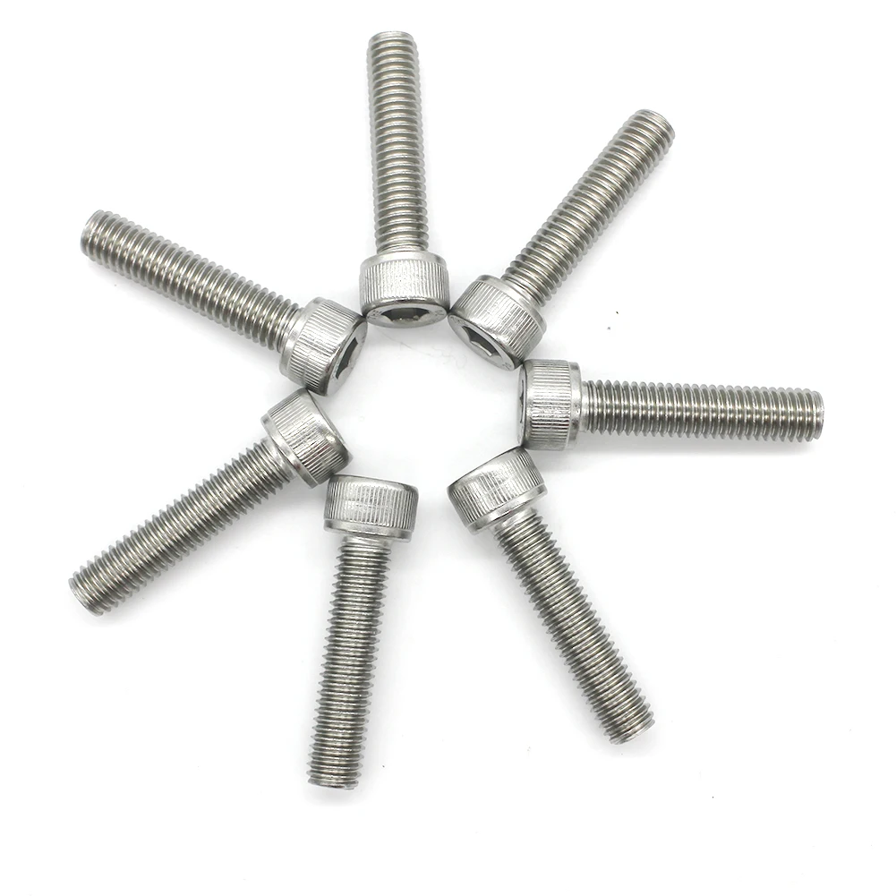 Винт из нержавеющей стали с шестигранным болтом 3/8 дюйма резьба 16TPI расстояние ANSI