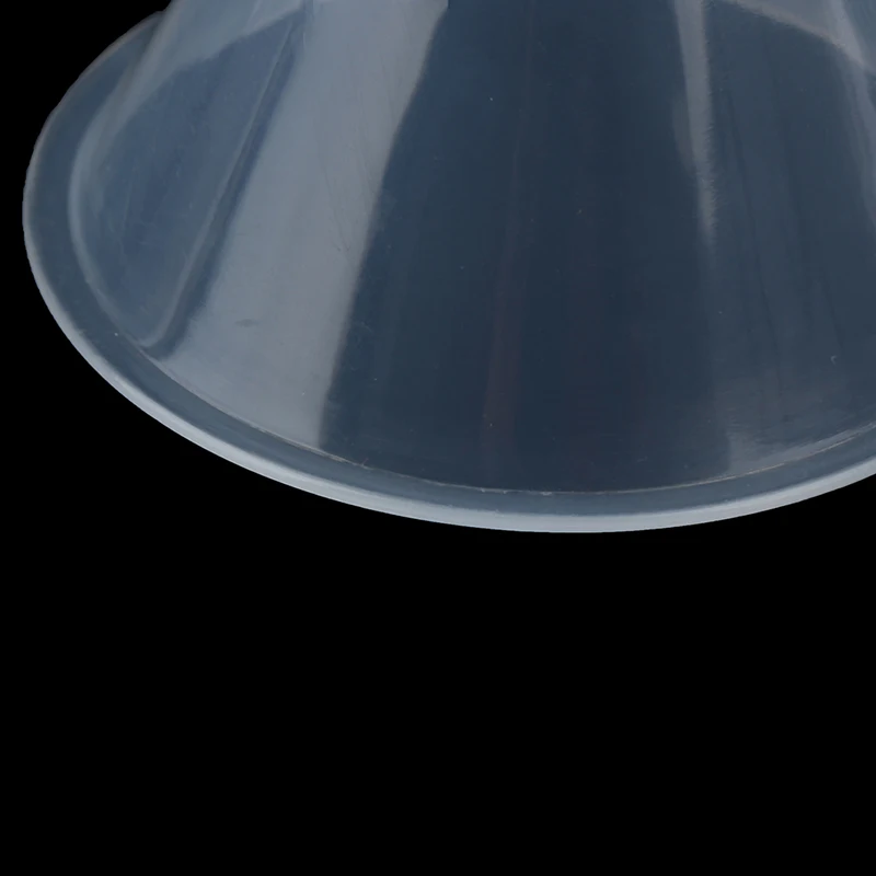 

60mm 90mm Mouth Dia Laboratory Clear White Plastic Filter Funnel