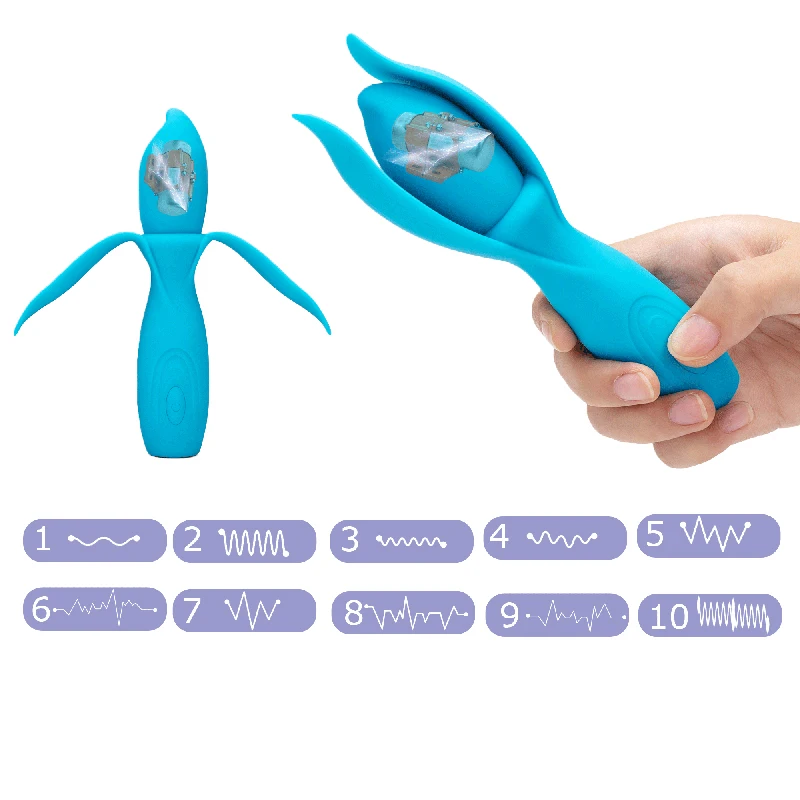 Женская секс игрушка вибратор двойная вибрация женский клитор влагалище