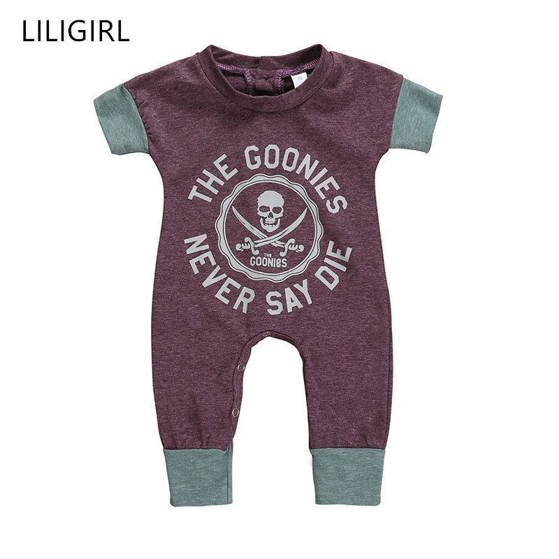 Комбинезон LILIGIRL для новорожденных мягкий милый ромпер с коротким рукавом