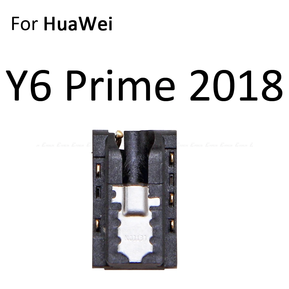 Разъем для наушников, наушники для наушников, аудио шлейф для HuaWei Y9 Y7 Y6 Y5 Prime Lite GR5 порт, Разъем Запасные части - Цвет: For Y6 Prime 2018