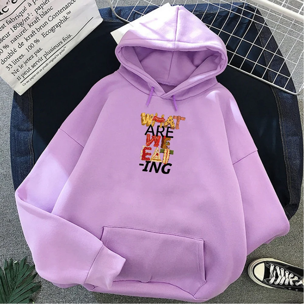 Warm Hoodies for Women Thicker Plus Velvet Warm Print Sweatshirt Simple Leisure Womens Sweatshirts Plus Size Hoodie Sweetshirt