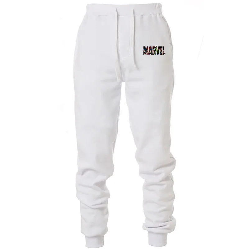 Новинка 2019 Мужские штаны для пробежки повседневные спортзала хлопок фитнеса