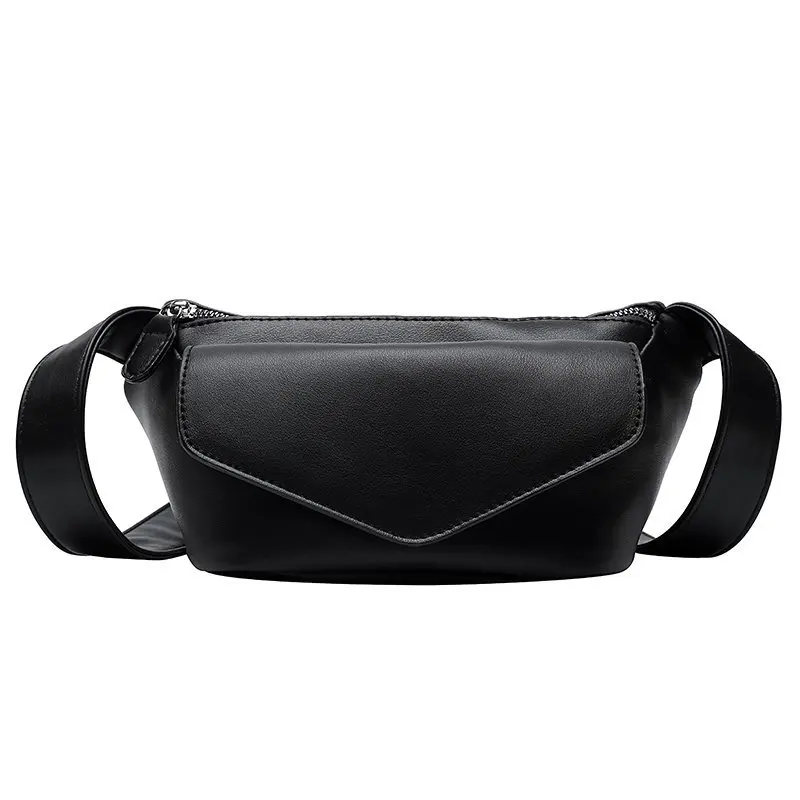 

Casual Waist Bags For Women Leather Shoulder Bag Travel Small Chest Bag Women Fanny Pack Belt Purses Female Bolsos Solid Color