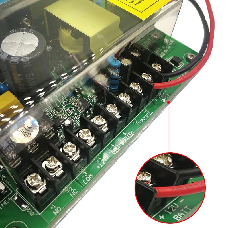 AC 110-240V DC 12V5A резервная батарея переключатель функций дверной замок источник