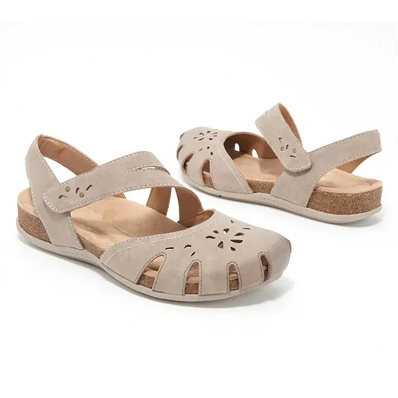 2020 летние женские ортопедические сандалии премиум класса с открытым носком