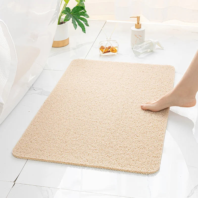 mircrofiber non slip bath mats with anti moldy sucker bathroom carpets rugs soft toilet floor rugs waterproof shower bath mat free global shipping
