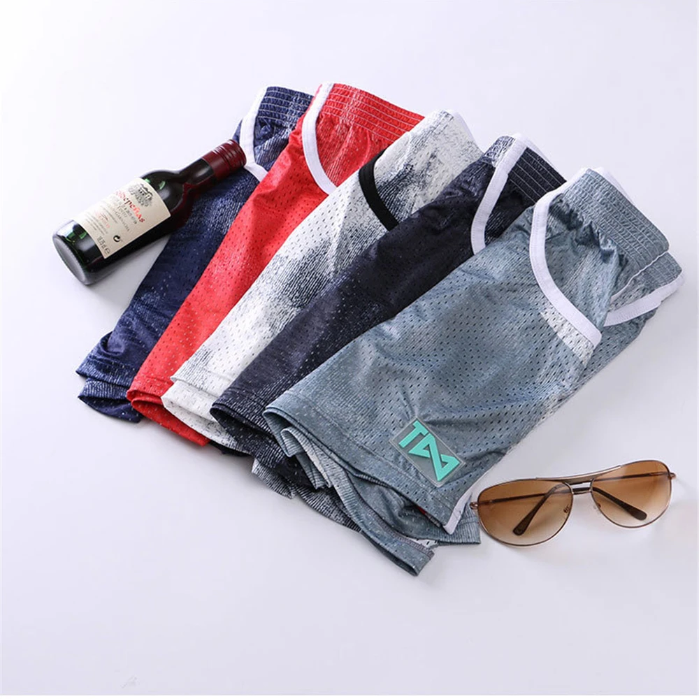 

Summer New Fashion With Pocket Home Shorts Mesh Breathable Casual Shorts Joggers Shorts Slim Sportswear Bottoms Roupa Masculina