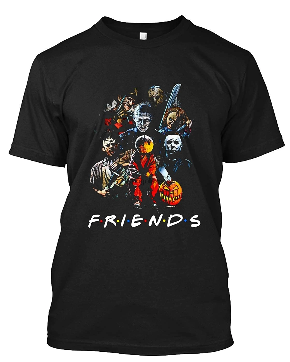 Мужская/Женская/мужская футболка с принтом из фильма ужасы |