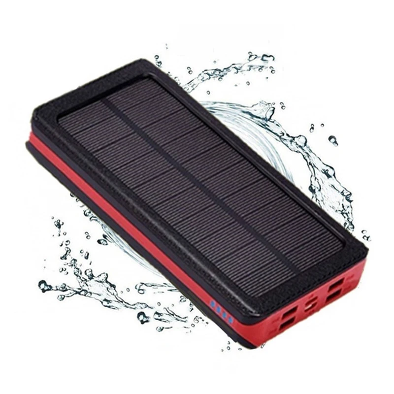50000mAh Большая емкость портативный внешний аккумулятор солнечная батарея