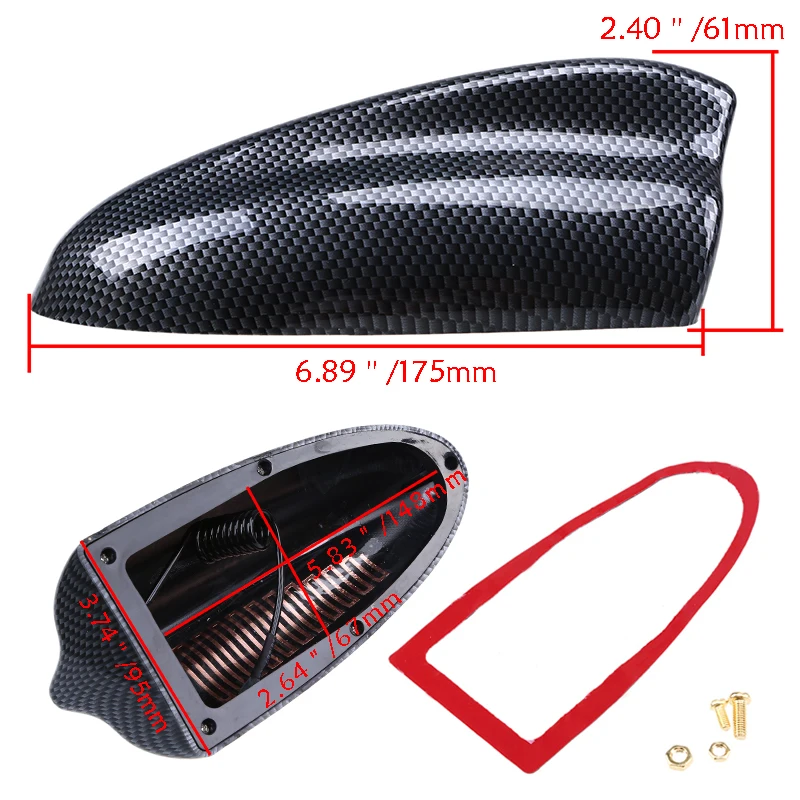 Автомобильная антенна Super Fin Shark на крышу Авто AM/FM сигнальные антенны для Mini Cooper