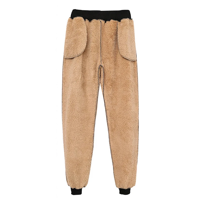 Xisteps зимние штаны из плотного бархата Женский кашемировый шарф для женщин