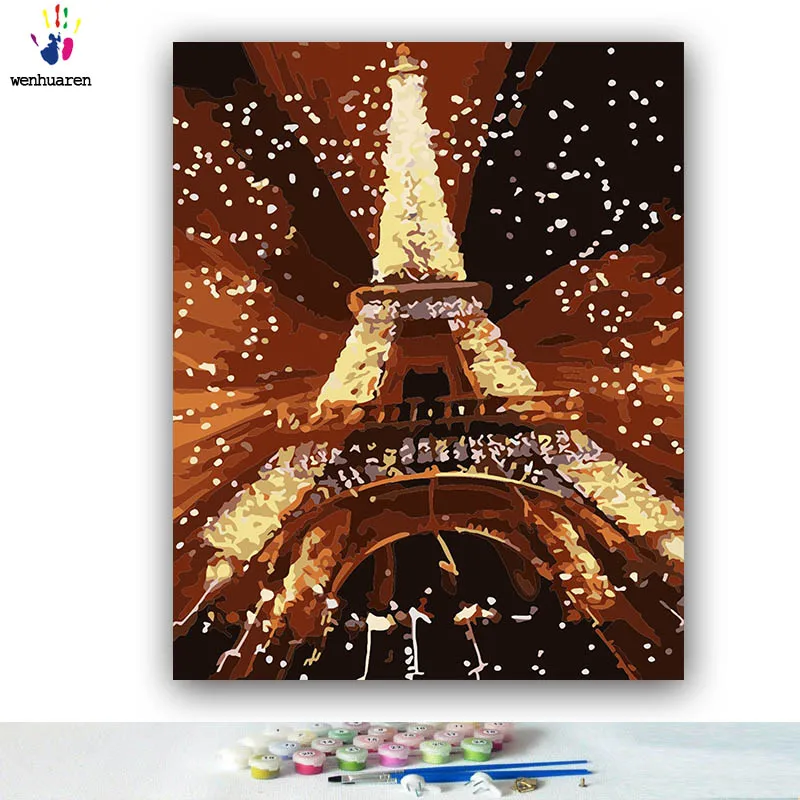 Новый закат место побережье расслабиться картины Рисунок раскраски по номерам