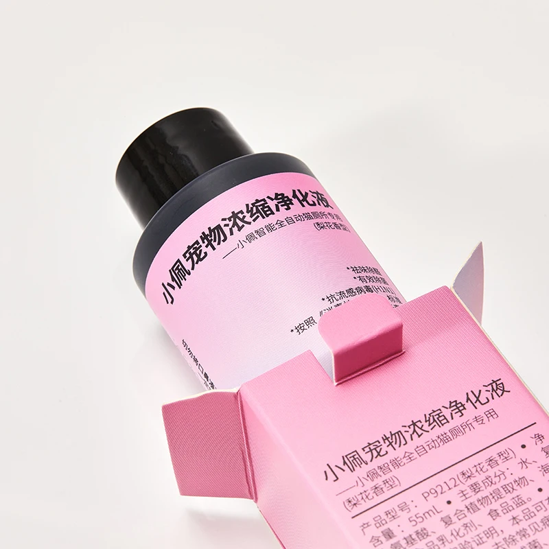 PETKIT-caja de arena inteligente para gatos, purificaci&oacute;n especial, esterilizaci&oacute;n l&iacute;quida concentrada, desodorante, flor de pera, fragancia l&iacute;quida-5