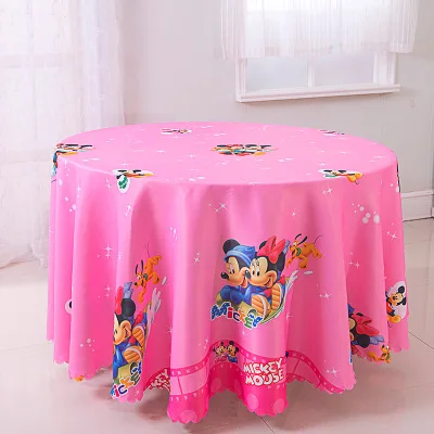 2style 1pcs Минни Микки и "Холодное сердце" Вечерние скатерти украшения на вечеринку дня рождения поставки детский душ скатерть день рождения ребенка - Цвет: 2style 1pcs