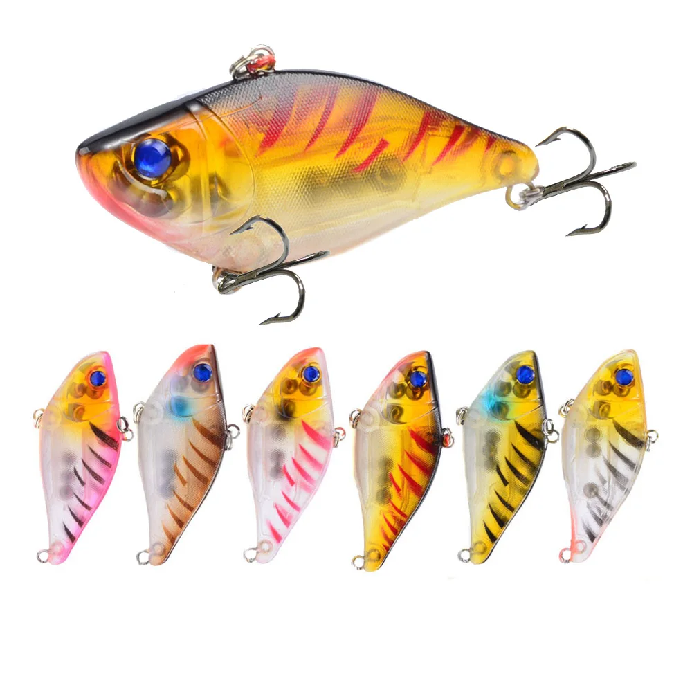 1 шт. Тонущая наживка с крючком жесткие пластиковые воблеры 7 см 12 г рыболовная