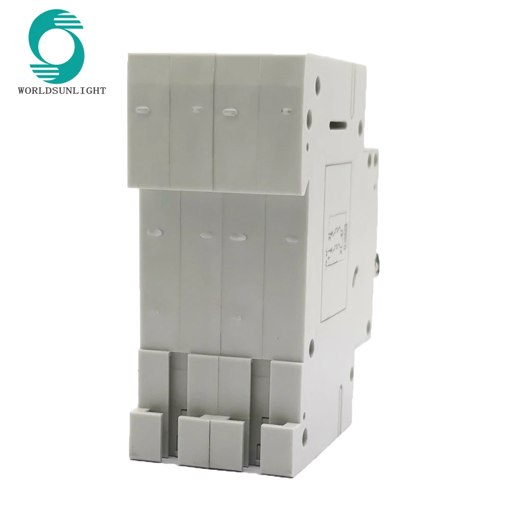 6 шт. в партии Φ 2P 550V 6A 10A 16A 20A 25A 32A 40A 50A 63A MCB Mini DC Автоматический выключатель