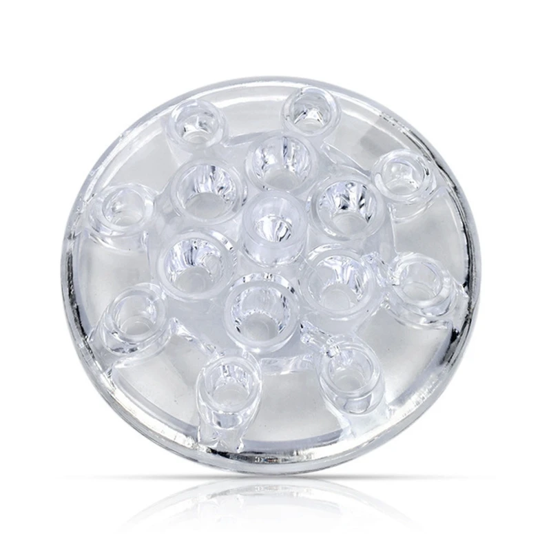 1 шт. акриловые овальные круглые крышки для тату чернила пигментные чашки