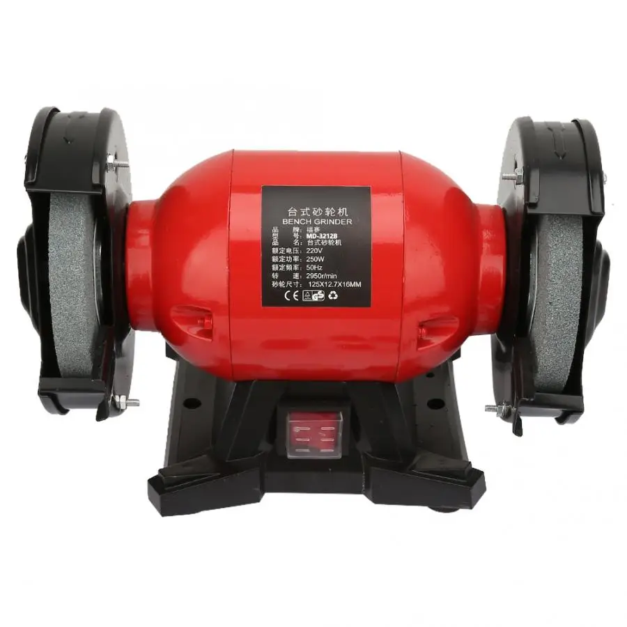 Сверхмощный 5in Электрический для мастерской Настольный шлифовальный станок