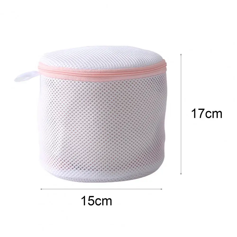 

Hot Sales Laundry Bag Dense Mesh Anti-scratch Polyester Elastic Zipper Washing Bag for Home