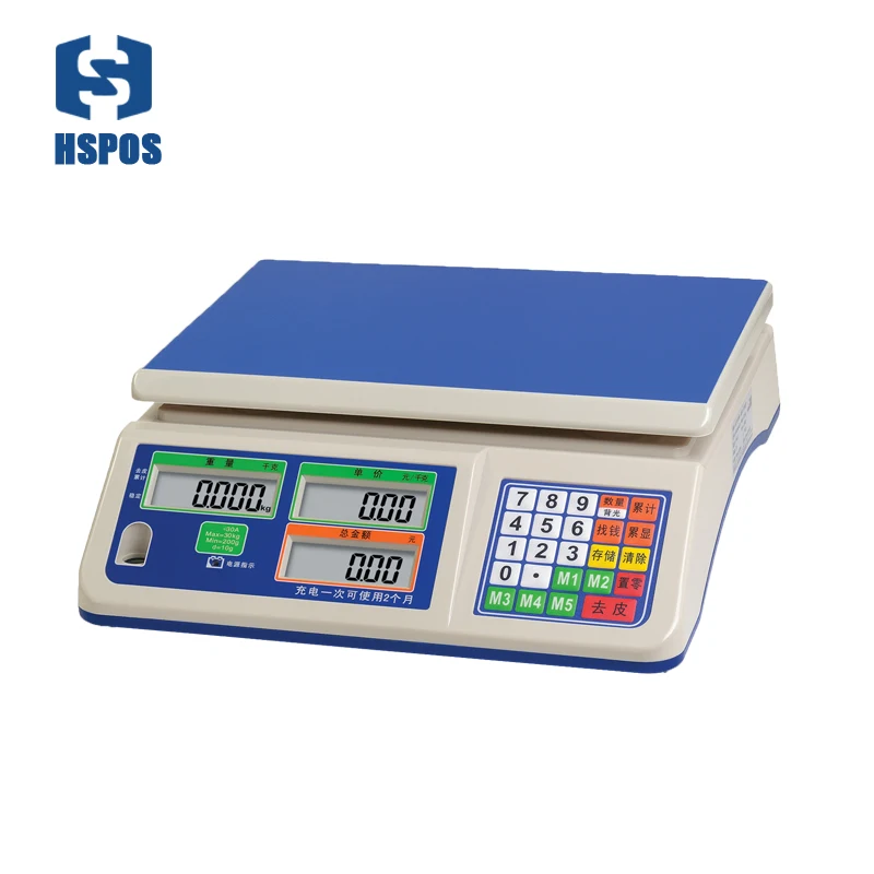 Цена вычислительная шкала для закусочной с аккумулятором и предустановочной