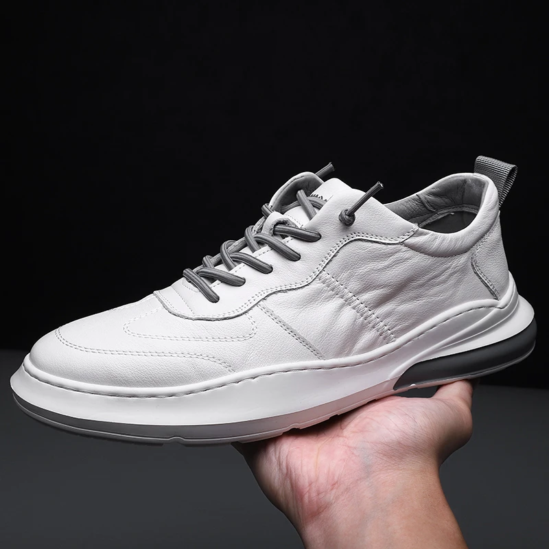 

Designer Shoes Men Fashion Shoes White Shoes Men's Split Leather Casual Basic Loafers Shoes Zapatos De Hombre D20-32