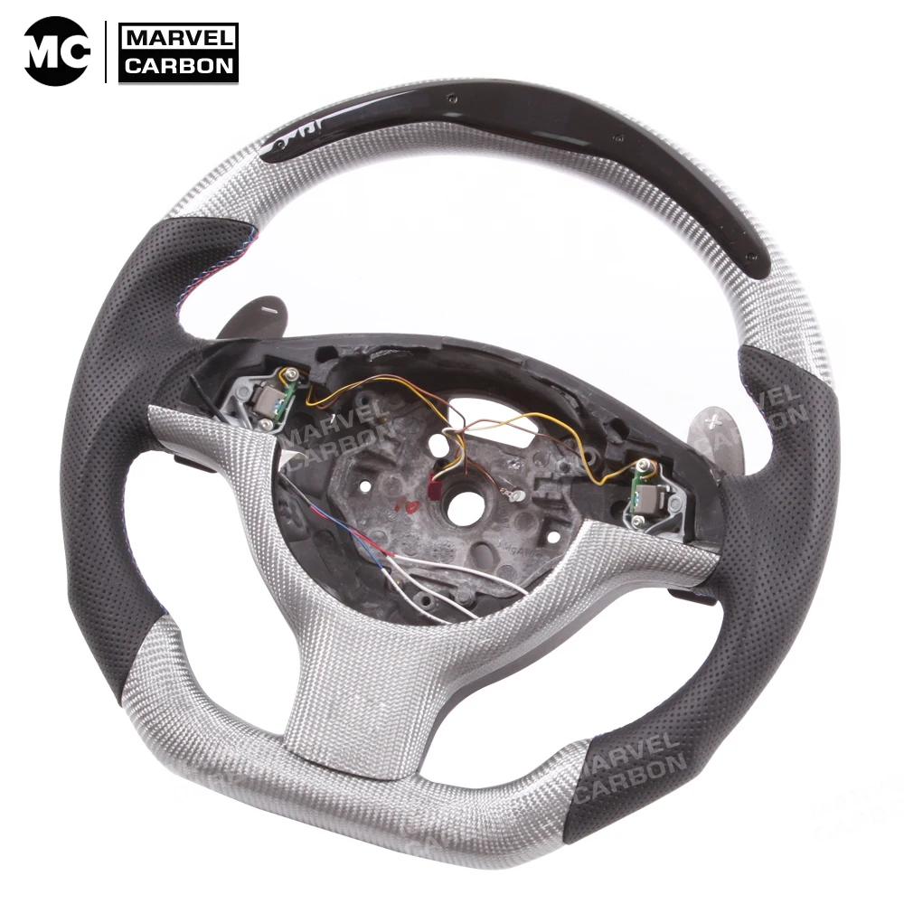 

Real Dispaly Carbon Fiber LED Performance Steering Wheel Display Compatible for BMW