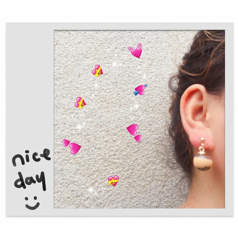 Fun Handmade Bubble Resin Pearl Milk Tea Cup Earrings personality Creative Drink Net Red Fashion Cute | Украшения и аксессуары