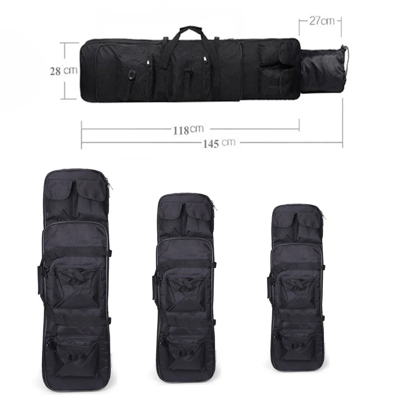 

81 / 94 / 118cm Tactical Gear Hunting Airsoft Rifle Gun Case Military Shooting Gun Sport Bag Heavy Duty Square Shoulder Bag