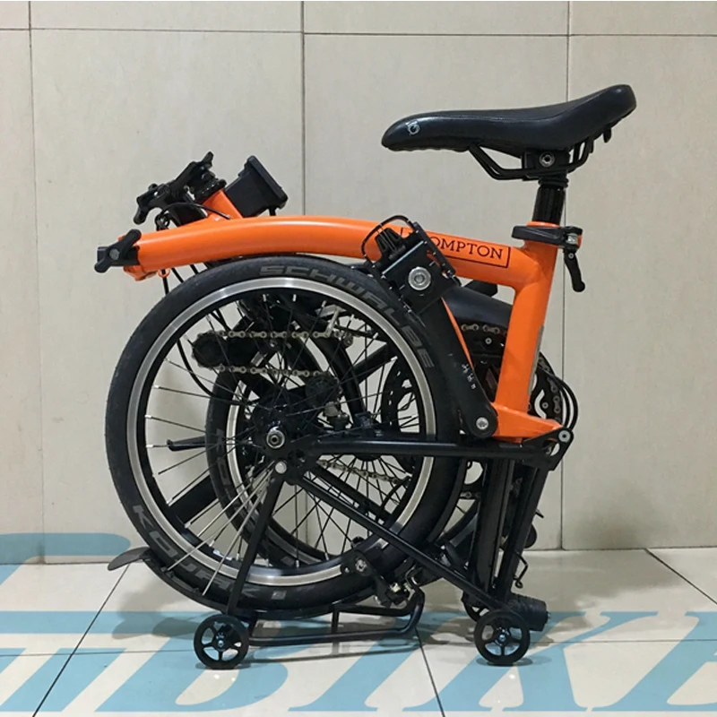 Легкая велосипедная стойка TWTOPSE 186 г для Brompton складной велосипедный Алюминиевый
