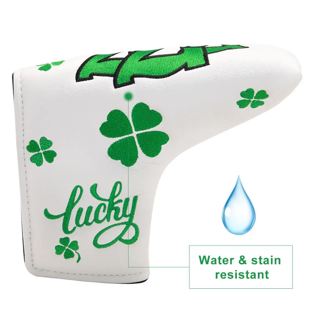 Чехол для клюшки гольфа Golf Blade Putter головные уборы чехол головки кожаный Магнитный