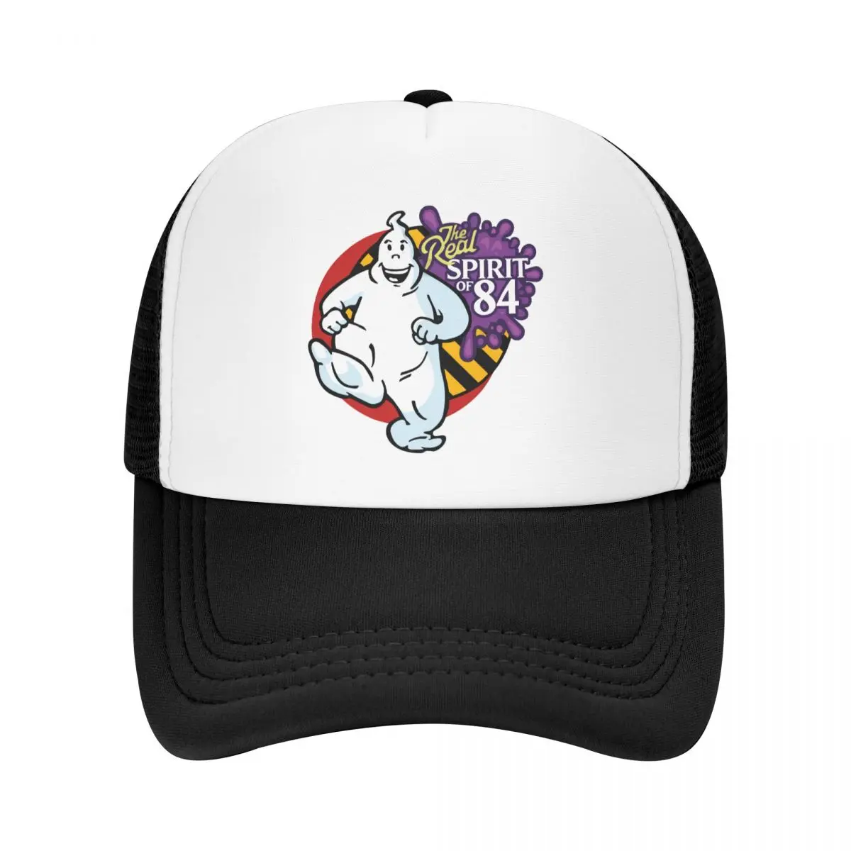 

The Real Spirit Of 84 Baseball Cap Ghostbusters 1984 Film Mesh Net Hat For Men Women Stylish Trucker Hats Snapback Peaked Caps