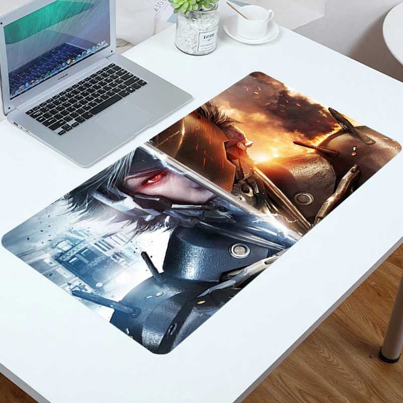 

Keyboard Game Pad for Pc Big Metal Gear Solid Gaming Mousepad Cute Manga Mouse Pad Gamer Desk Mats for Mice Carpet Mouse Xxl Diy